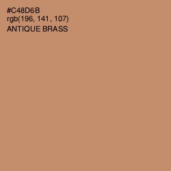 #C48D6B - Antique Brass Color Image